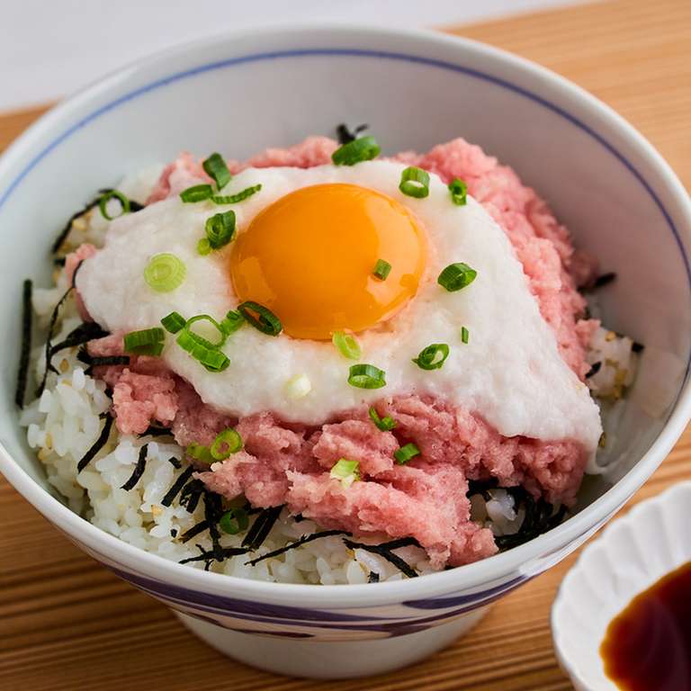 ネギトロ山かけ丼