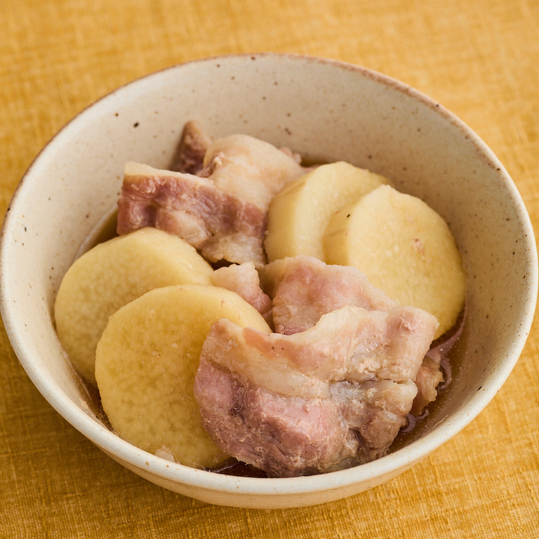 長いもと豚肉のほったらかし煮