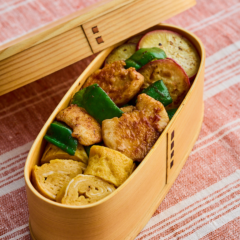 フライパン1つでできる 鶏むね焼肉弁当