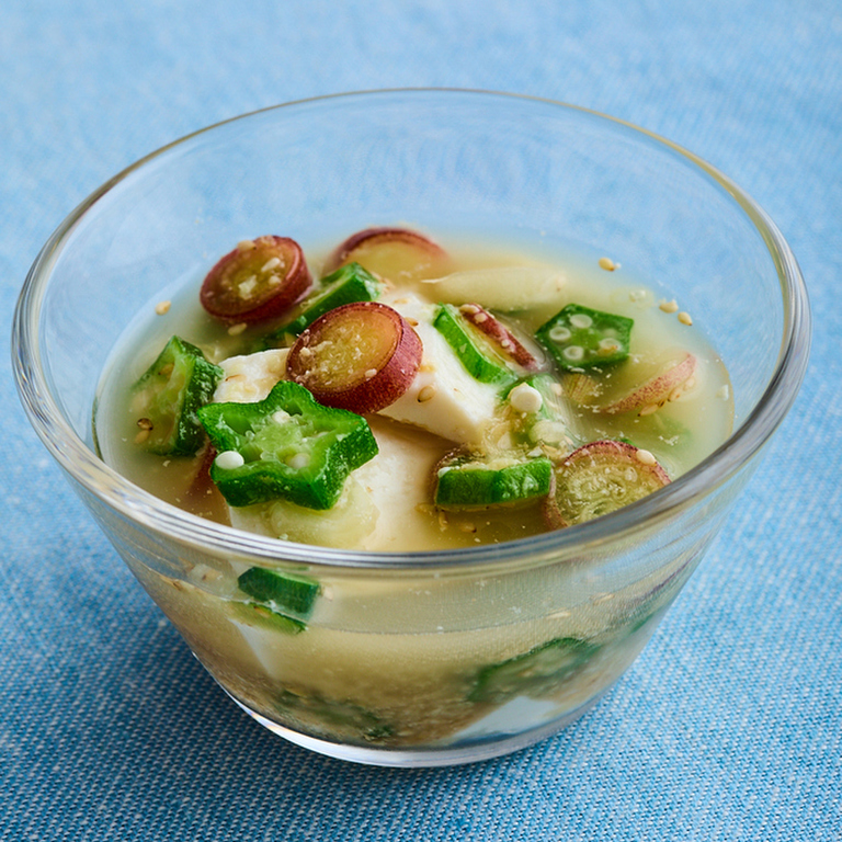 豆腐の冷やしみそ汁