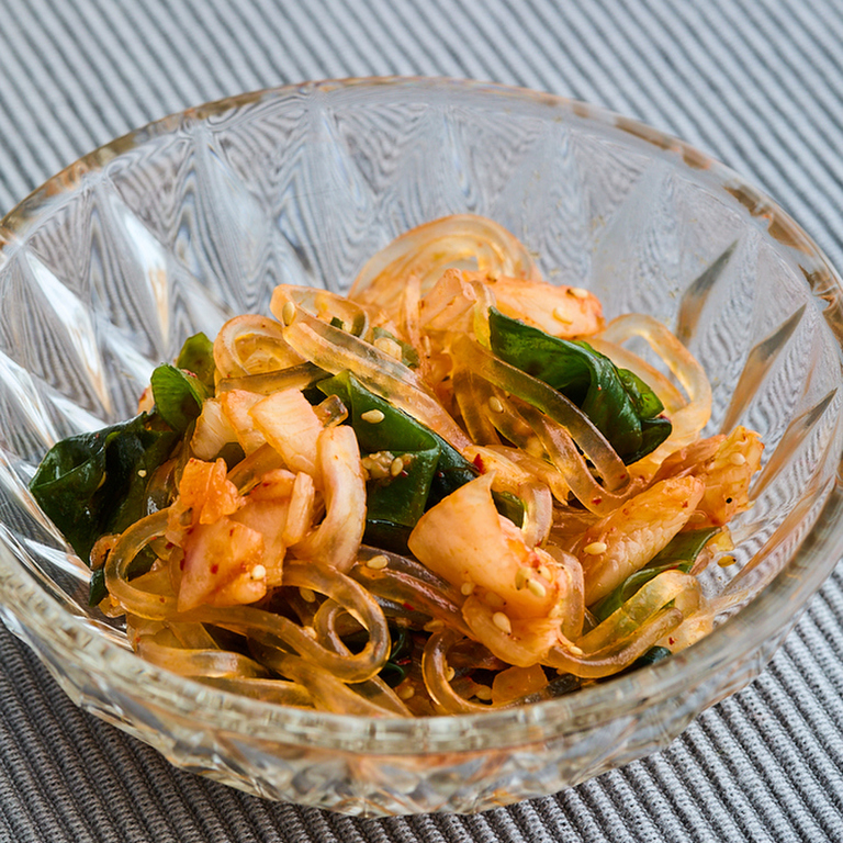 くずきりのキムチサラダ