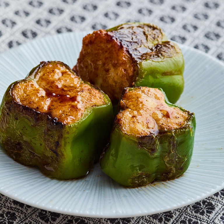 ピーマンのふんわり肉詰め