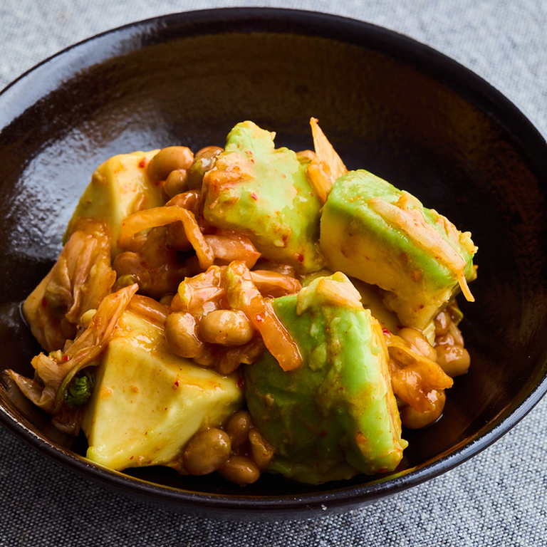 アボカド納豆キムチ