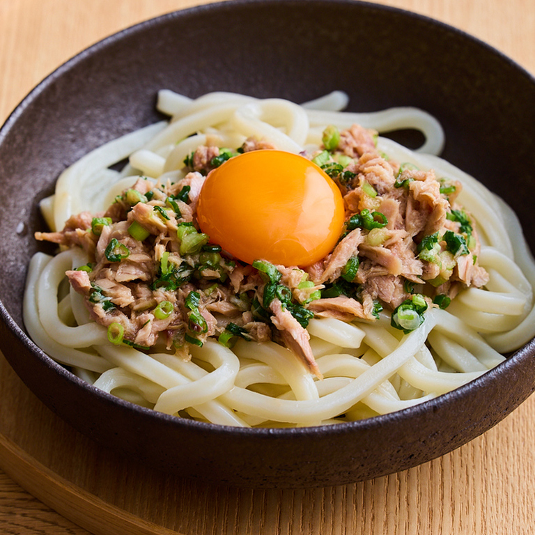 釜玉ツナうどん