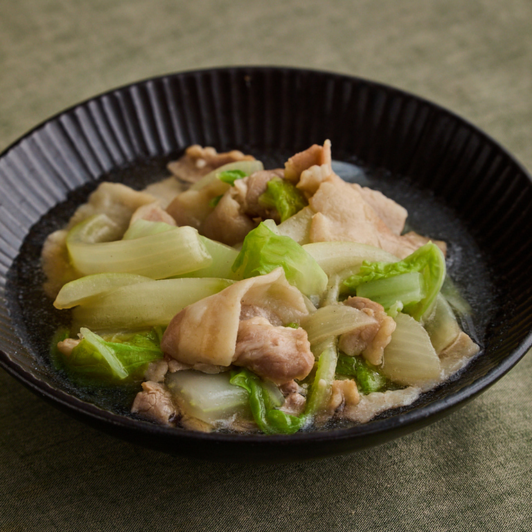 豚肉と白菜のうま塩煮