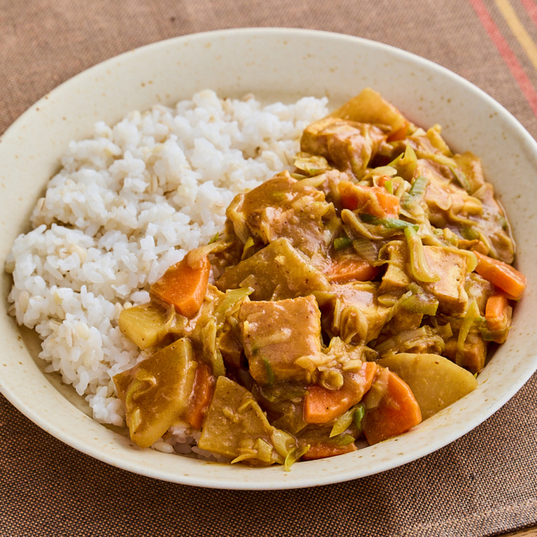 厚揚げの和風カレー
