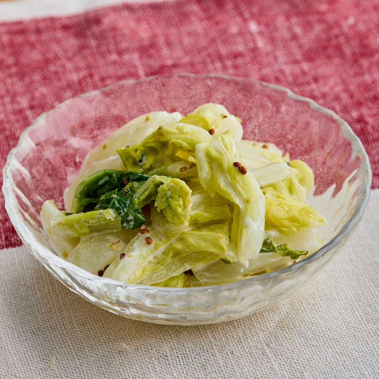 白菜のさっぱりマヨサラダ