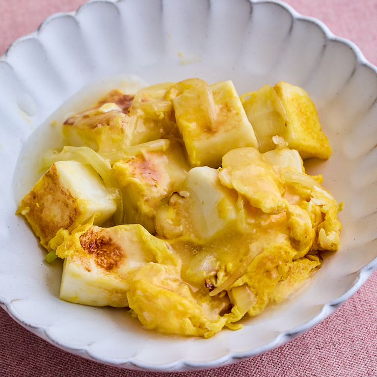 はんぺんのふわふわ卵あんかけ