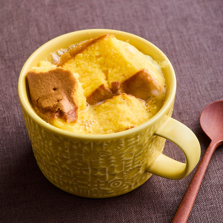 カステラでプディング