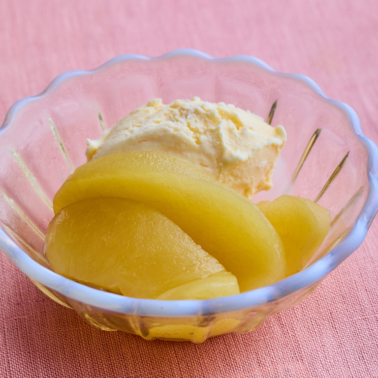 炊飯器で  やわらかりんご煮