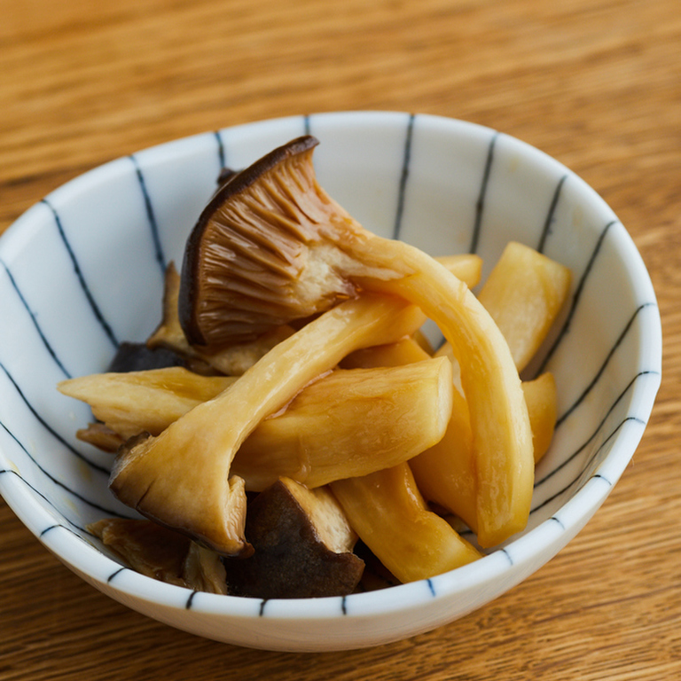 電子レンジで簡単 エリンギのうま煮