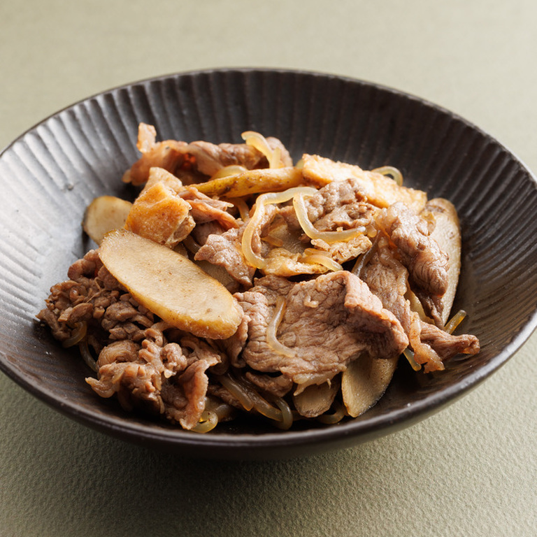 牛肉とごぼうのしぐれ煮