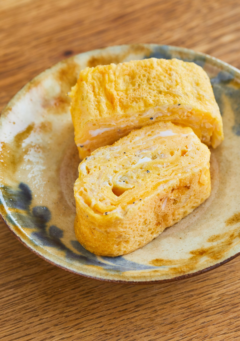 しらす干しの卵焼き