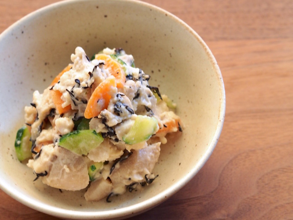 ゆず香る 里芋の和風ポテサラ