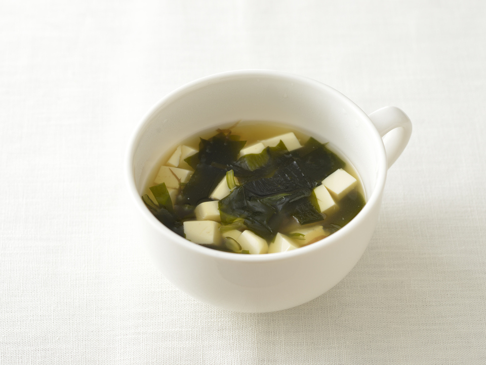 海藻スープ