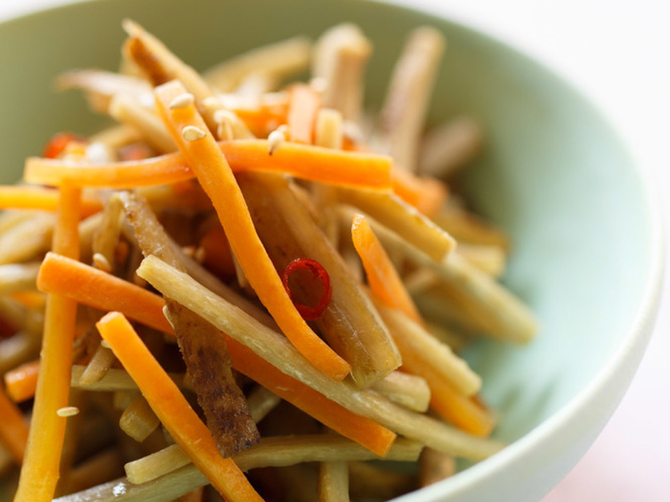 ごぼうと人参のきんぴら