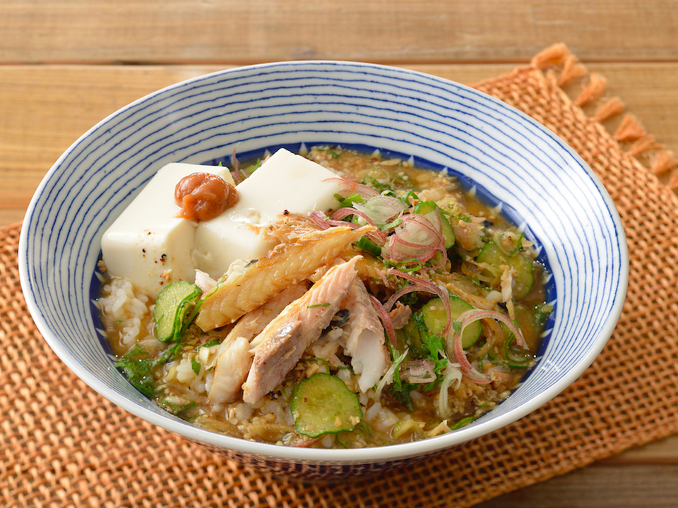 薬味たっぷり 冷汁どんぶり