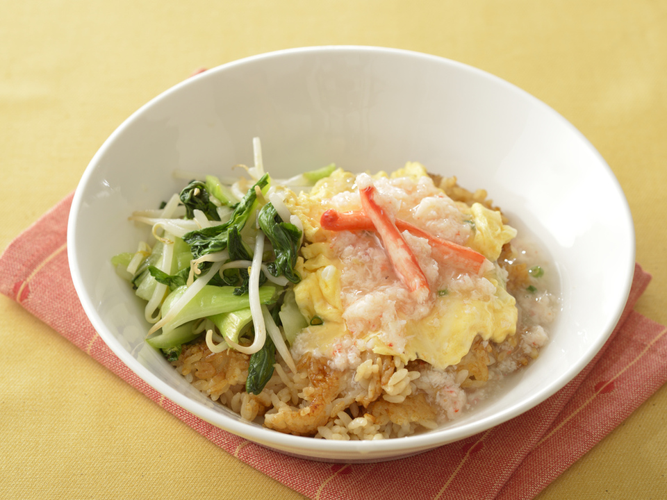 中華風あんかけどんぶり