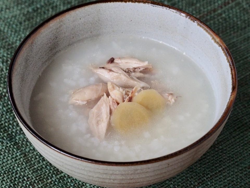 炊飯器で本格鶏がゆ