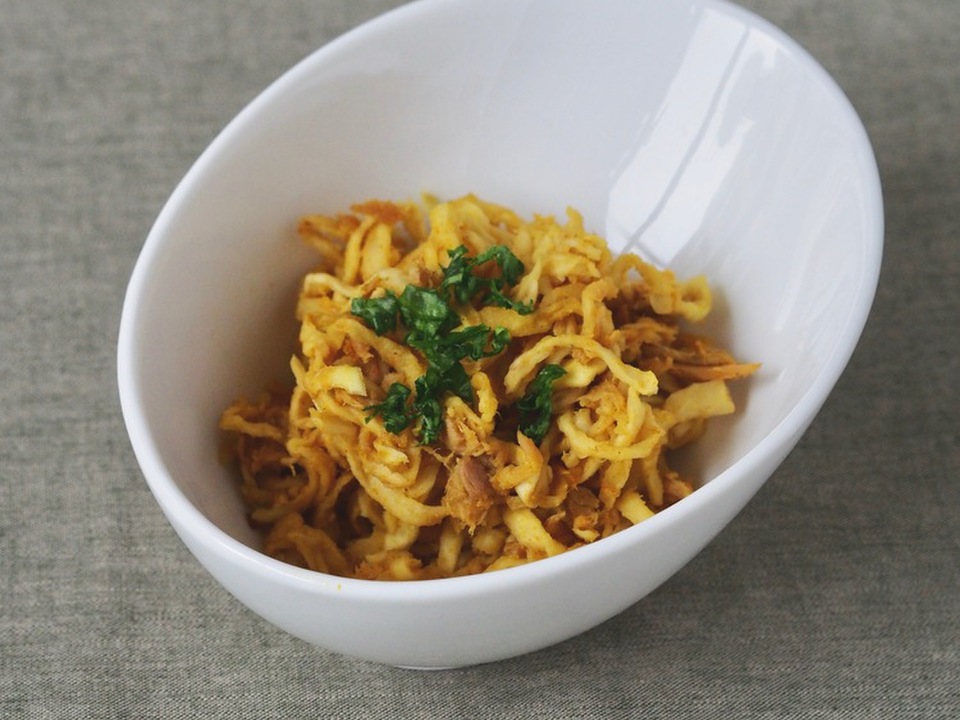 切り干し大根とツナのカレー炒め