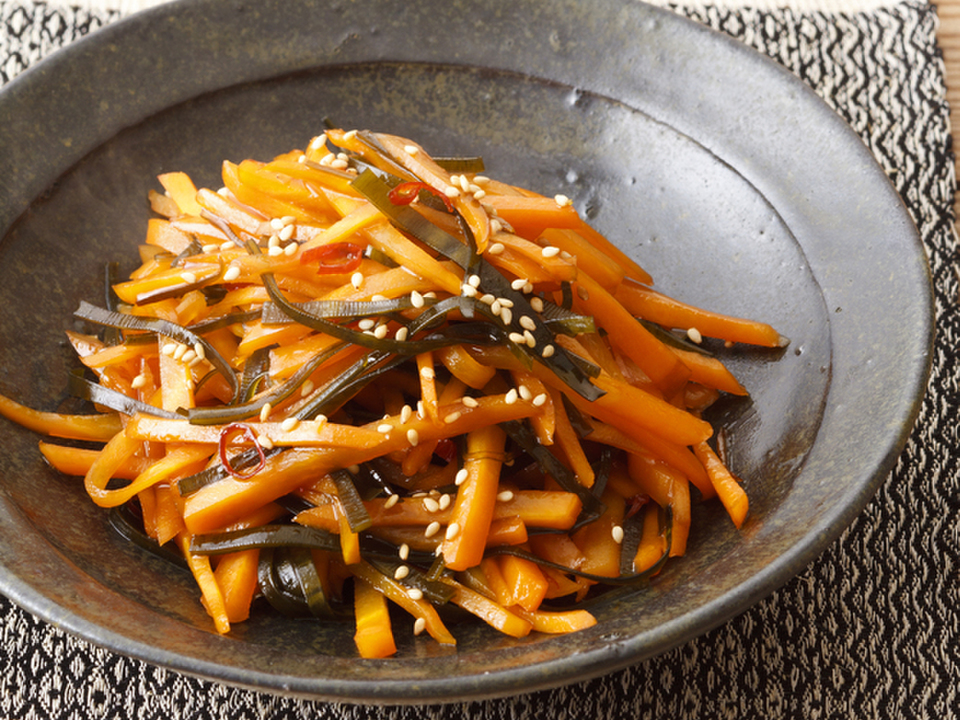刻み昆布とにんじんのきんぴら