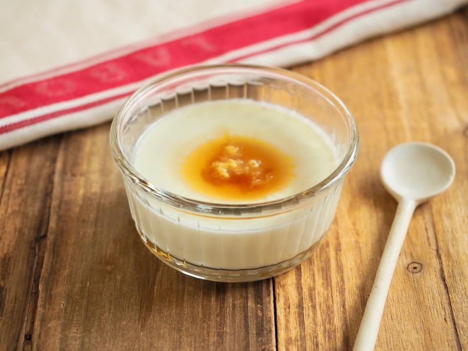 ハニージンジャーミルクプリン