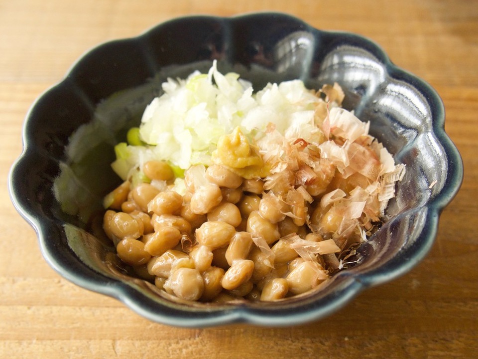 たんぱく質アップ ねぎ納豆