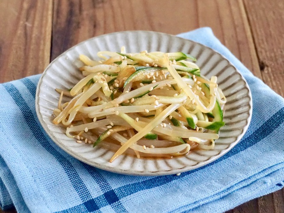 もやしときゅうりの中華サラダ