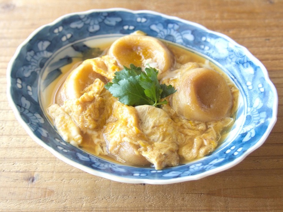 お麩の卵とじ