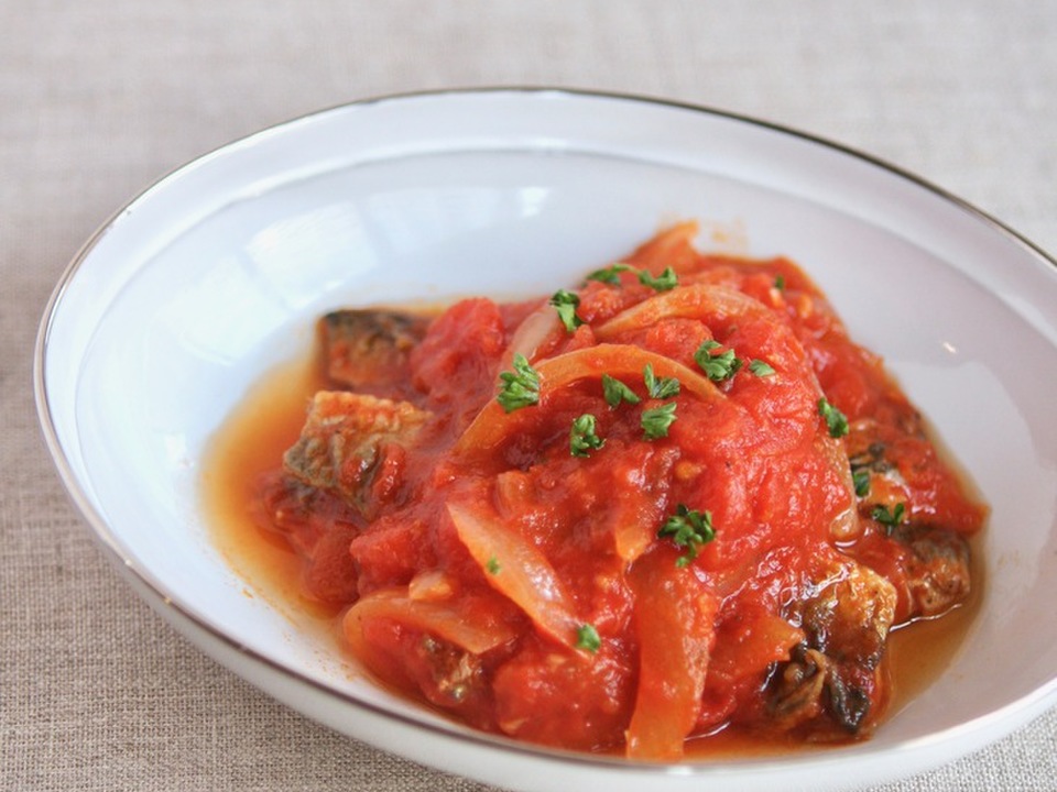 いわしのイタリアン風トマト煮