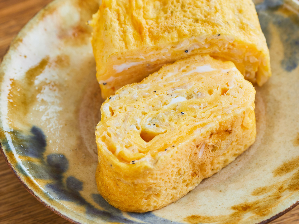 しらす干しの卵焼き