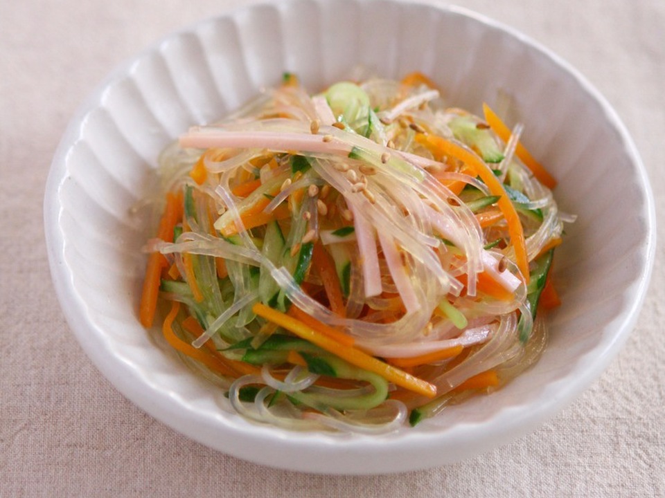 塩分控えめ 春雨サラダ
