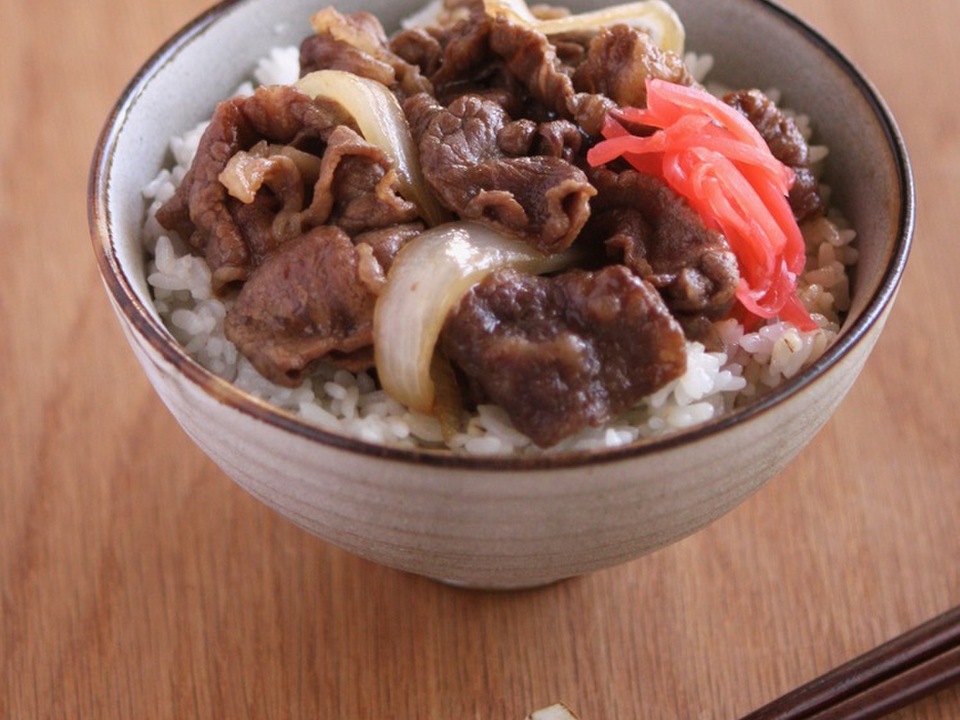 だしいらず！簡単牛丼