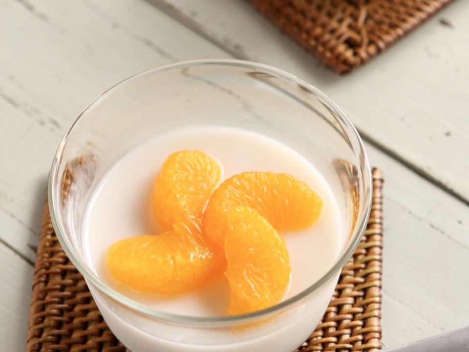 アーモンドミルクプリン 杏仁豆腐風