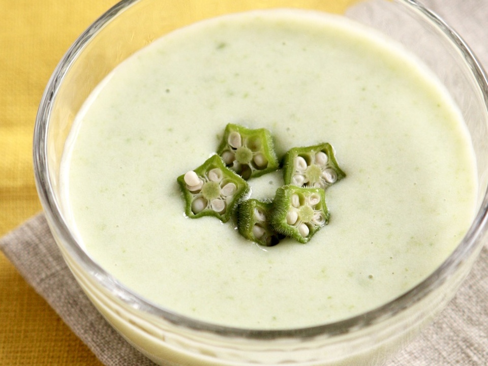 オクラのポタージュ