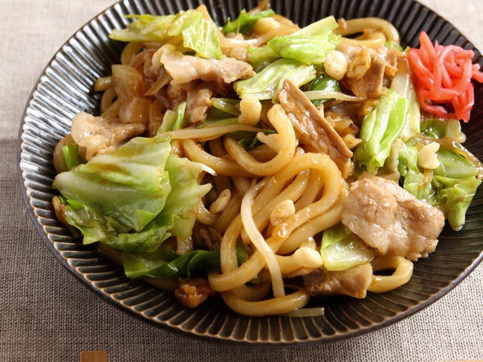 ソース焼きうどん