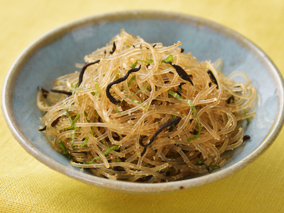 レンジで 春雨とひじきの和風サラダ
