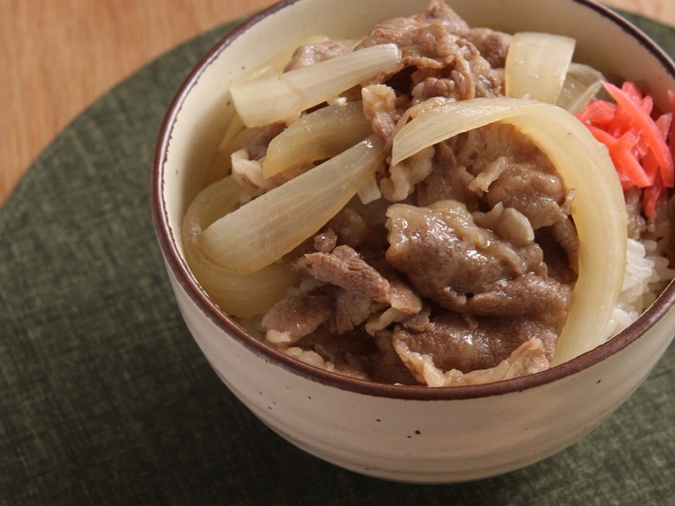 お肉やわらか 甘辛牛丼