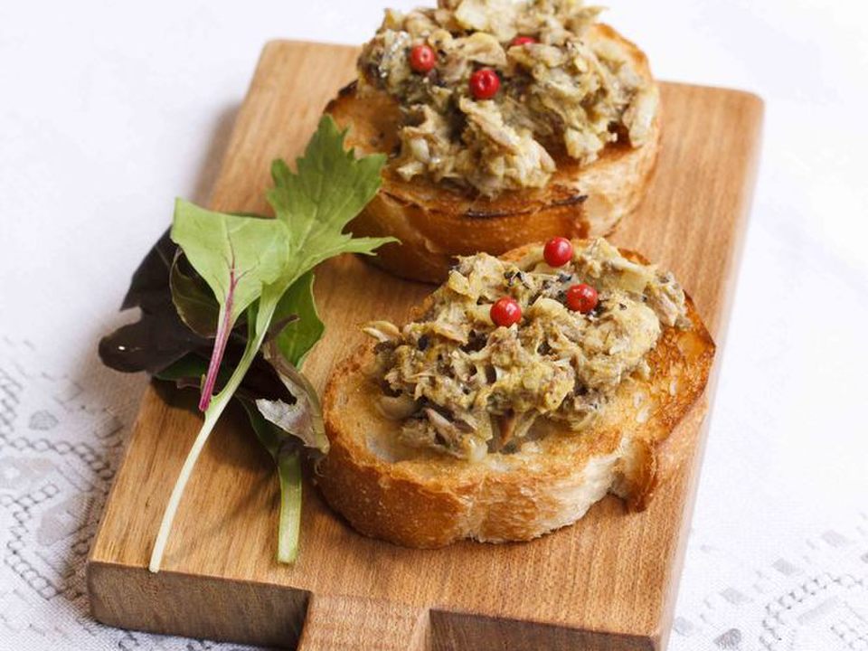 さばのブルスケッタ