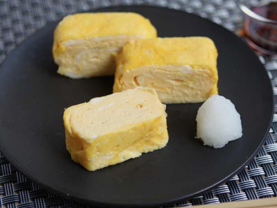 だしを効かせた卵焼き