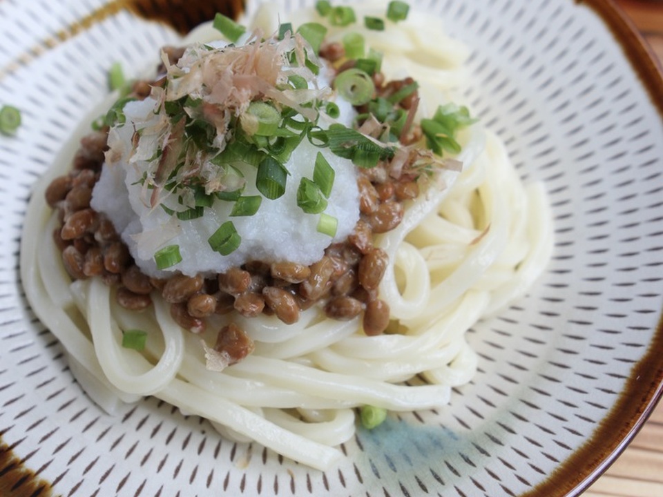 納豆おろしうどん