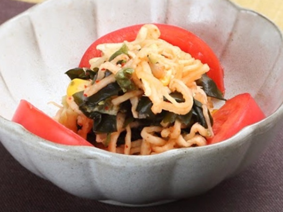 しゃきしゃきキムチサラダ