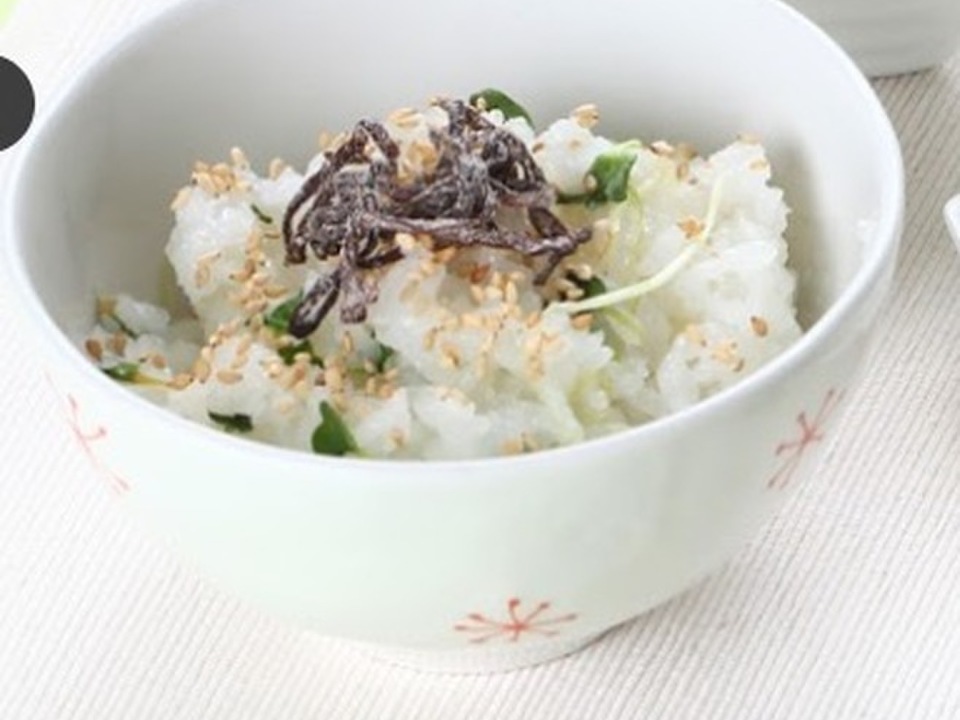 かいわれ大根ご飯