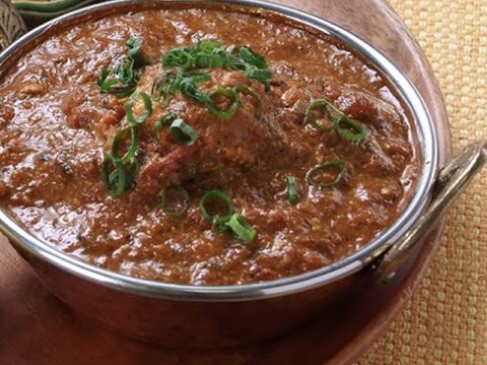 しゃきしゃき肉団子の和風スパイスカレー