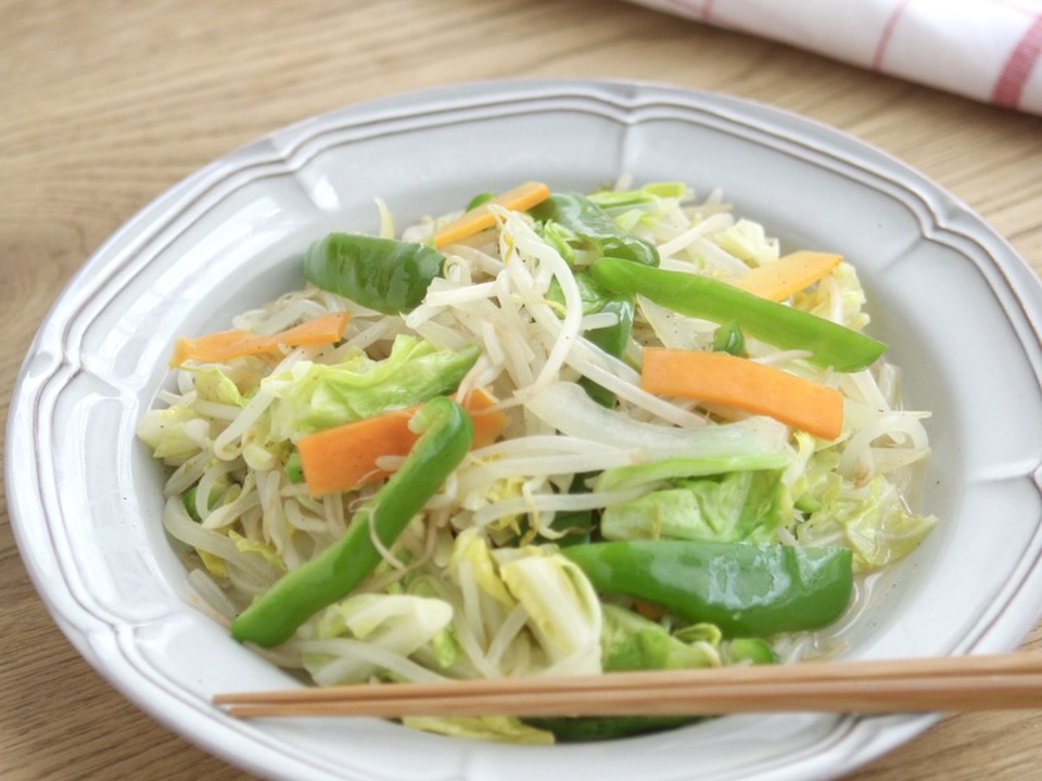 たっぷり野菜炒め