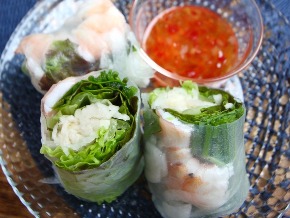 切り干し大根入り 生春巻き