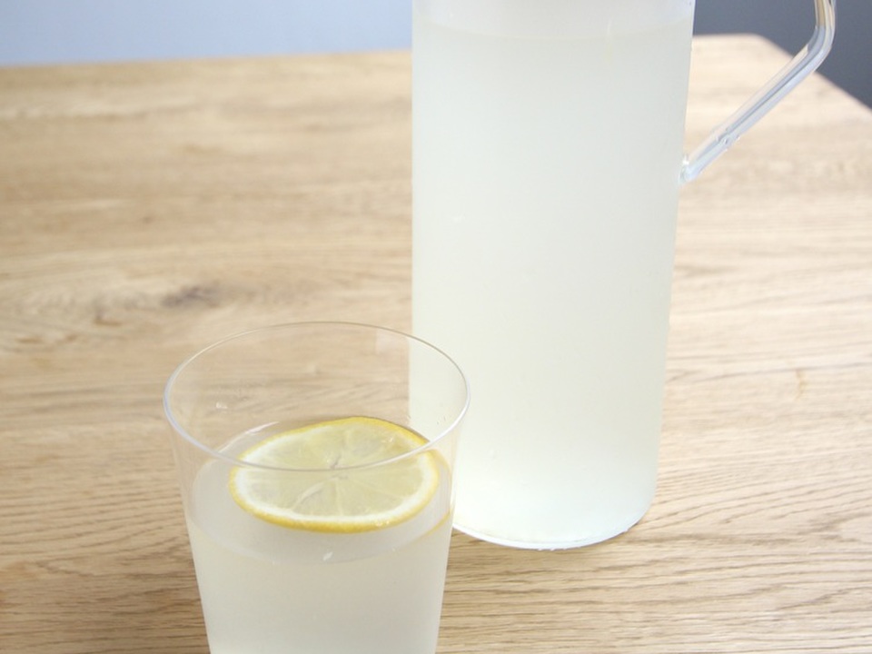 手作り経口補水液 レモン果汁入り