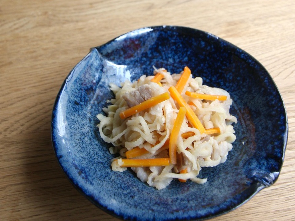 切り干し大根のみそ炒め