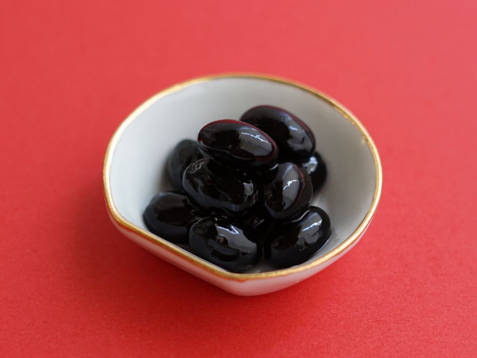 黒豆の甘煮風