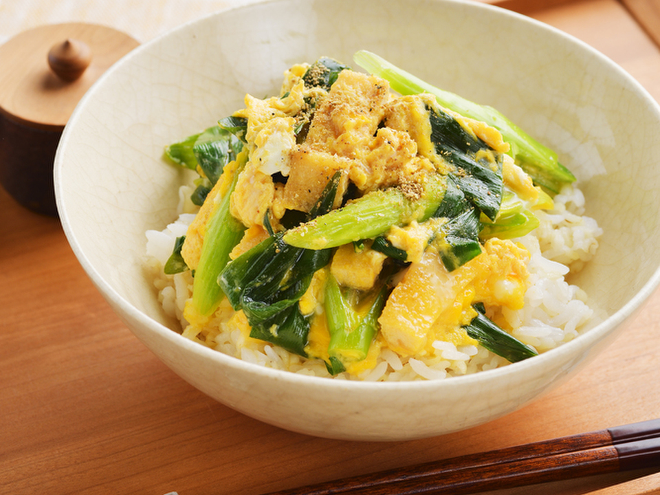 ねぎたっぷり衣笠丼